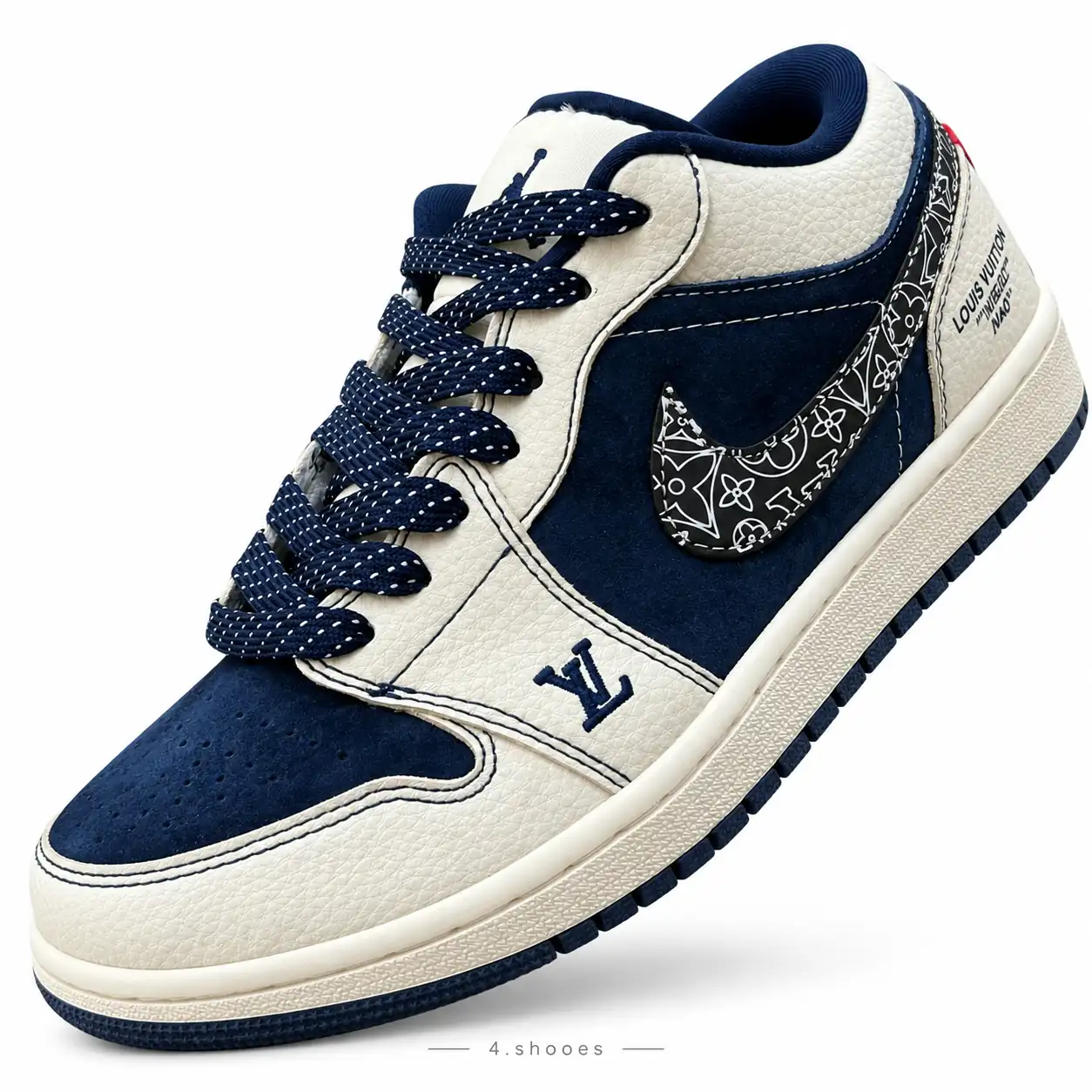 کفش جردن طرح لویی ویتون (Jordan Louis Vuitton Style)