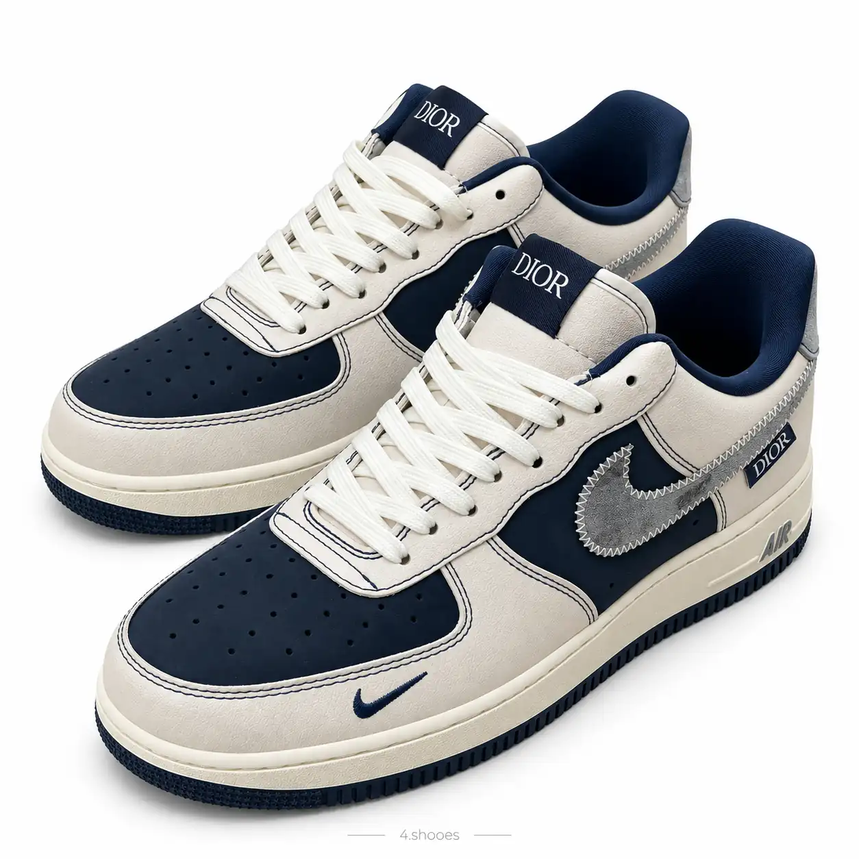 کفش کتانی نایک ایر فورس ۱ × دیور (Nike Air Force 1 × Dior)