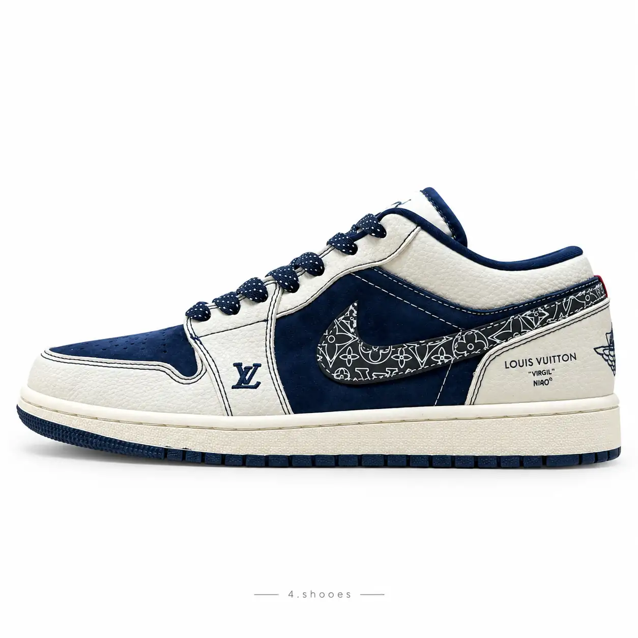 کفش جردن طرح لویی ویتون (Jordan Louis Vuitton Style)
