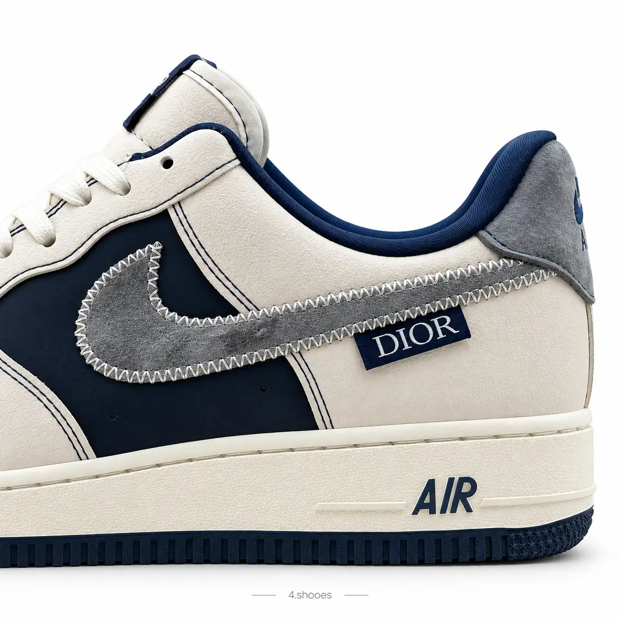 کفش کتانی نایک ایر فورس ۱ × دیور (Nike Air Force 1 × Dior)