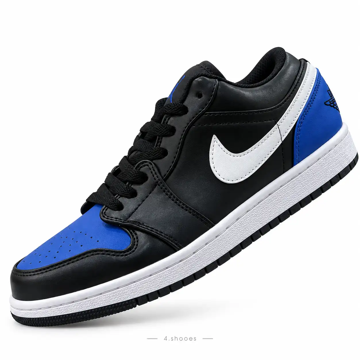 کفش نایک جردنمشکی آبی (Nike Air Jordan Black Blue)