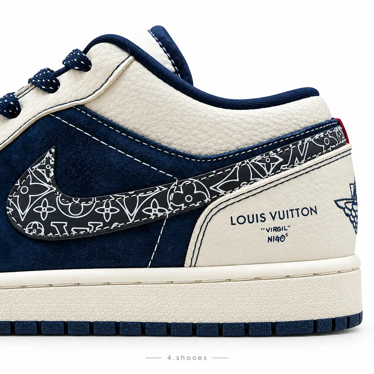 کفش جردن طرح لویی ویتون (Jordan Louis Vuitton Style)