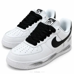 کفش کتانی نایک ایر فورس ۱ (Nike Air Force 1) سفید مشکی مدل ۲۰۰۰